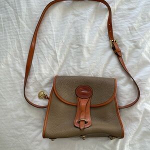 Dooney & Bourke Brown Leather Crossbody Bag